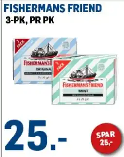 Price Lagerbutikk Fishermans Friend tilbud