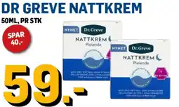 Price Lagerbutikk Dr Greve nattkrem tilbud
