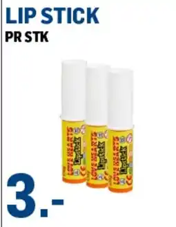 Price Lagerbutikk Love Hearts Lip Stick tilbud