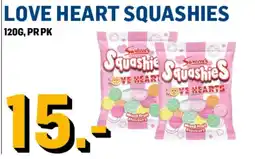 Price Lagerbutikk Swizzels Love Heart Squashies tilbud