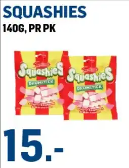 Price Lagerbutikk Squashies Drumstick tilbud