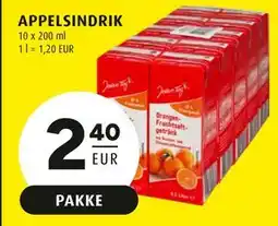Scandinavian Park APPELSINDRIK, EUR 2.4 tilbud