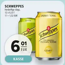 Scandinavian Park SCHWEPPES, EUR 6.01 tilbud