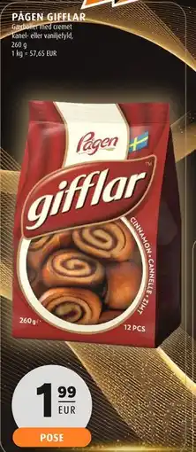 Scandinavian Park PÅGEN GIFFLAR, EUR 1.99 tilbud