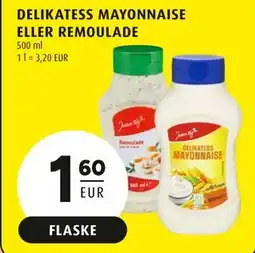 Scandinavian Park DELIKATESS MAYONNAISE ELLER REMOULADE, EUR 1.6 tilbud