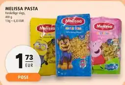 Scandinavian Park MELISSA PASTA, EUR 1.73 tilbud