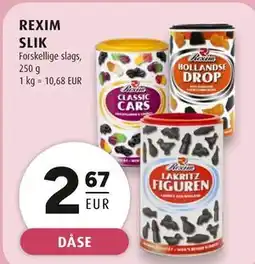 Scandinavian Park REXIM SLIK, EUR 2.67 tilbud