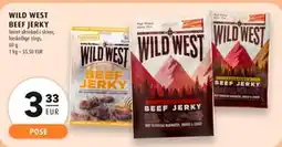 Scandinavian Park WILD WEST BEEF JERKY, EUR 3.33 tilbud
