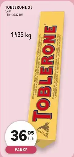 Scandinavian Park TOBLERONE XL, EUR 36.05 tilbud