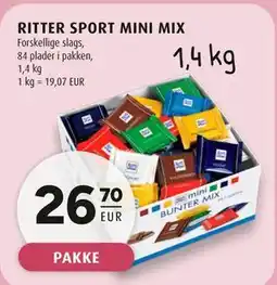 Scandinavian Park RITTER SPORT MINI MIX, EUR 26.7 tilbud