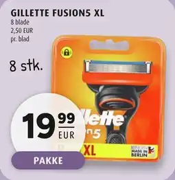 Scandinavian Park GILLETTE FUSION5 XL, EUR 19.99 tilbud