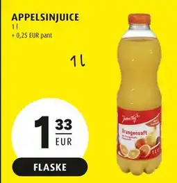 Scandinavian Park APPELSINJUICE, EUR 1.33 tilbud