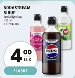 Scandinavian Park SODASTREAM SIRUP, EUR 4 tilbud