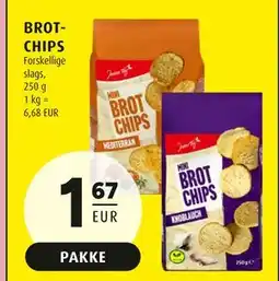 Scandinavian Park BROT-CHIPS, EUR 1.67 tilbud
