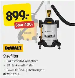 Jula DeWalt støvfilter tilbud