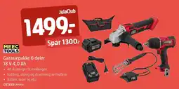 Jula MeeC Tools Garasje pakke 6 deler tilbud