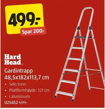 Hard Head Gardintrapp