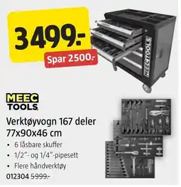 Jula MeeC Tools Verktøyvogn tilbud