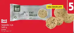 Jula Hard Head Talgboller tilbud