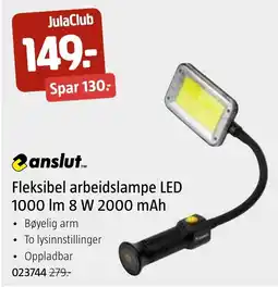 Jula anslut Fleksibel arbeidslampe LED tilbud