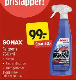 Jula Sonax Felgrens tilbud