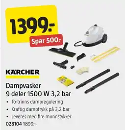 Jula Kärcher Dampvasker tilbud