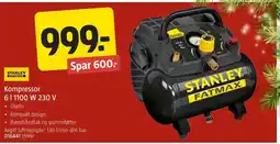 Jula Stanley Fatmax kompressor tilbud