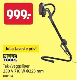 Jula Meec tools tak-/veggslipper tilbud