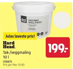 Jula Hard Head Tak-/veggmaling tilbud