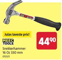 Jula MeeC Tools Snekkerhammer tilbud