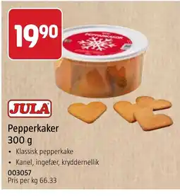 Jula Jula pepperkaker tilbud