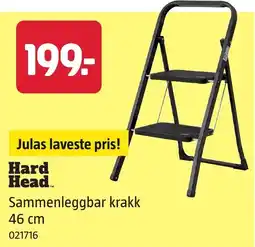 Jula Hard Head sammenleggbart krakk tilbud
