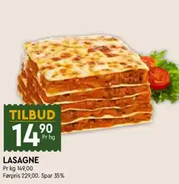 Coop Mega Lasagne tilbud