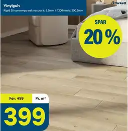 Maxbo Tarkett Vinylgulv tilbud