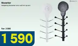 Maxbo Hedgehog Skotørker ionic wall hvit og sort tilbud