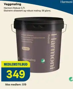 Maxbo Harmoni Veggmaling tilbud