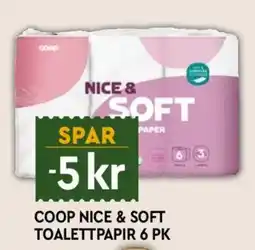 Coop Mega Coop Nice & soft toalettpapir 6pk tilbud