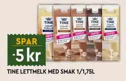 Coop Mega Tine Lettmelk med Smak tilbud