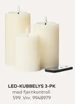 Skeidar LED-KUBBELYS 3-PK tilbud