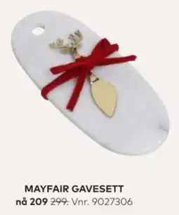 Skeidar Mayfair gavesett tilbud
