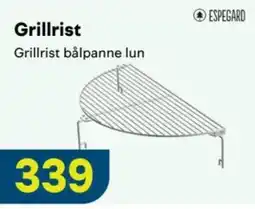 Maxbo Espegard Grillrist bålpanne lun tilbud