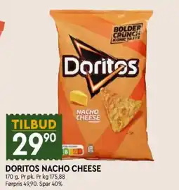 Coop Mega Doritos nacho cheese tilbud