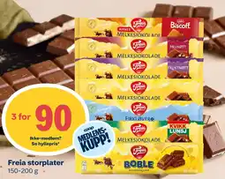 Coop Mega Freia storplater tilbud