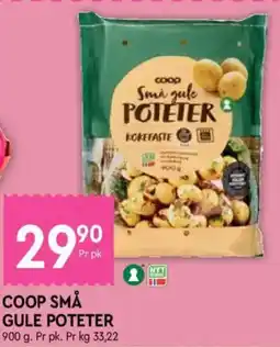 Coop Mega Coop små gule poteter tilbud