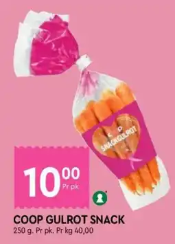 Coop Mega Coop gulrot snack tilbud