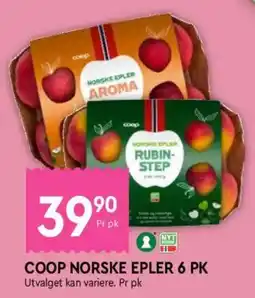 Coop Mega Coop norske epler tilbud