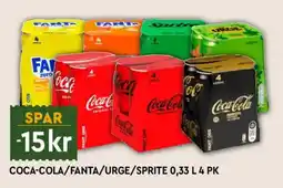 Coop Mega Coca-Cola/Fanta/Urge/Sprite tilbud