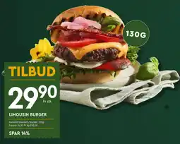 Coop Mega Limousin Burger tilbud