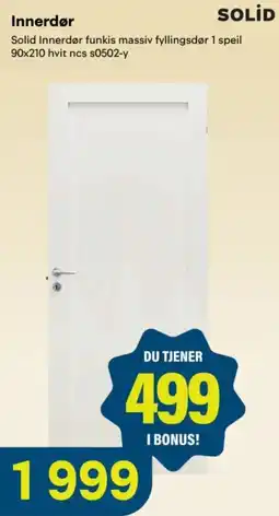 Maxbo Solid Innerdør tilbud