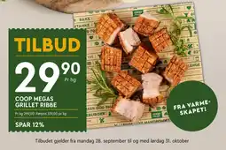 Coop Mega Coop Megas Grillet Ribbe tilbud